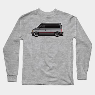 Chevy Shorty Astro Van Black Long Sleeve T-Shirt